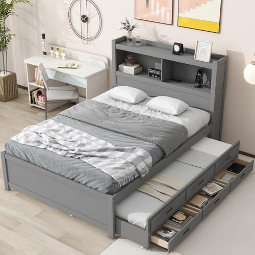 Gray Bed
