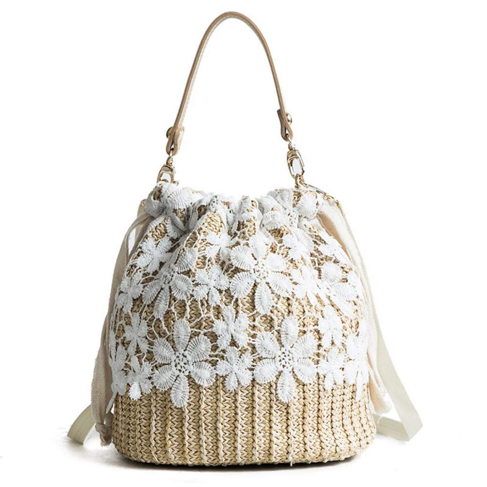 Women's Summer Woven Rattan Handbag - Straw Shoulder Bag & Beach Tote Purse for Women | Perfect for Vacation, Beach Outings and Casual Daily Use