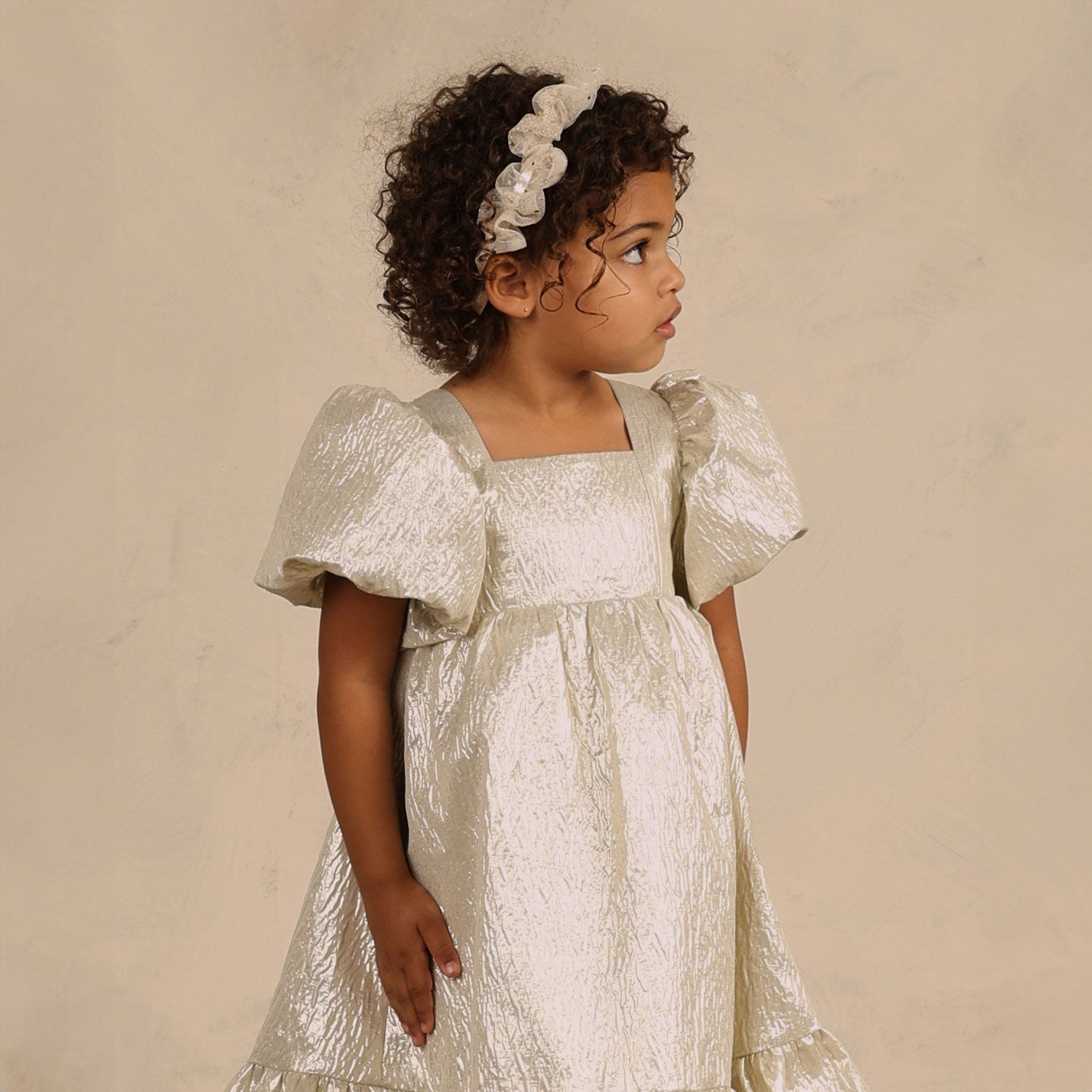 Augusta Dress in Champagne - Final Sale | Elegant Evening Gown for Weddings, Parties & Special Occasions
