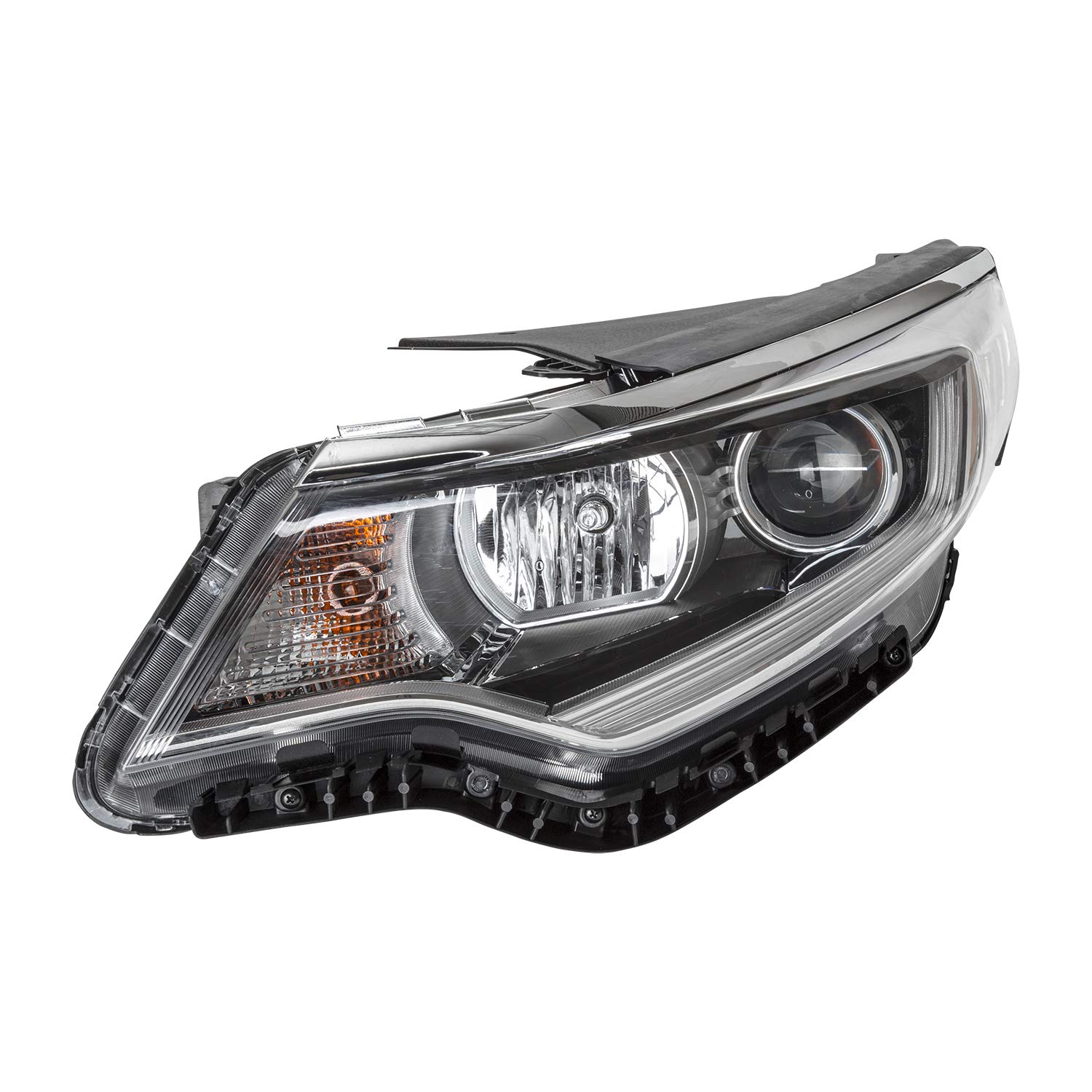 TYC Left Headlight Assembly Compatible with 2016-2018 Kia Optima - Replacement Headlamp for Improved Night Driving Safety