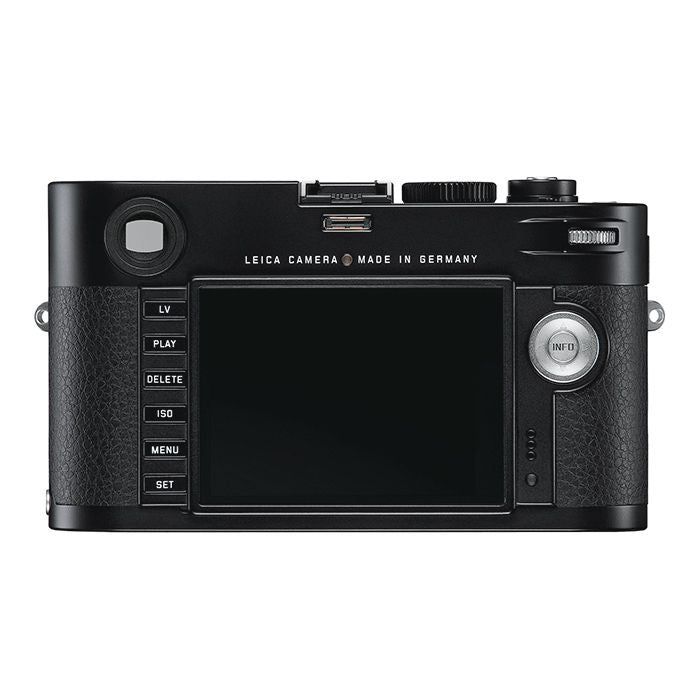 Leica M (Typ 240) Digital Rangefinder Camera - Black Paint Edition for Street Photography & Travel