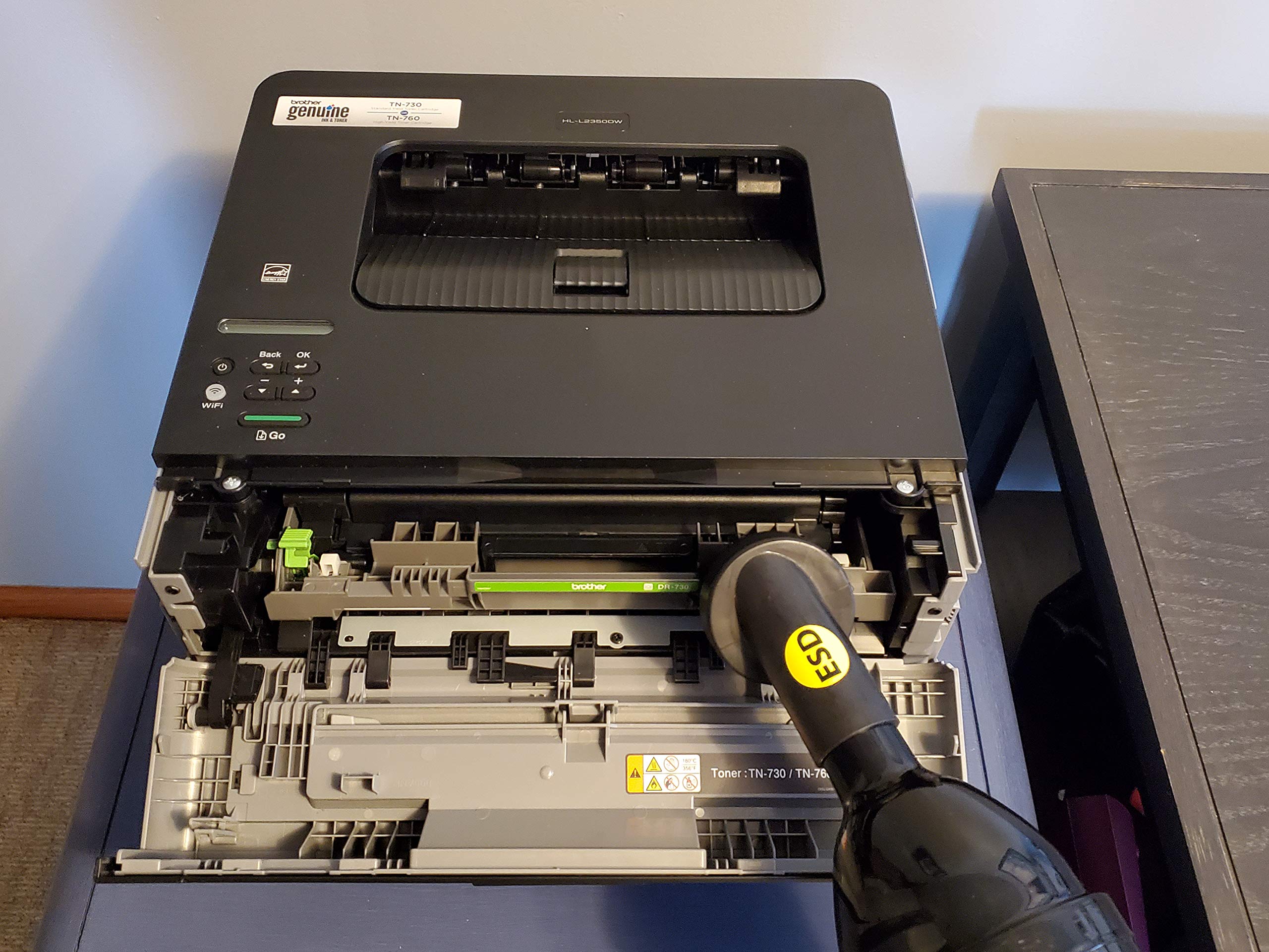 METROVAC DataVac® ESD Safe Pro Series MDV-1ESD Compact Computer Vacuum & Blower for Electronics | Anti-Static, HEPA Filtration, Durable | Perfect for PC Cleaning, Keyboard Dust Removal & Electronics Maintenance