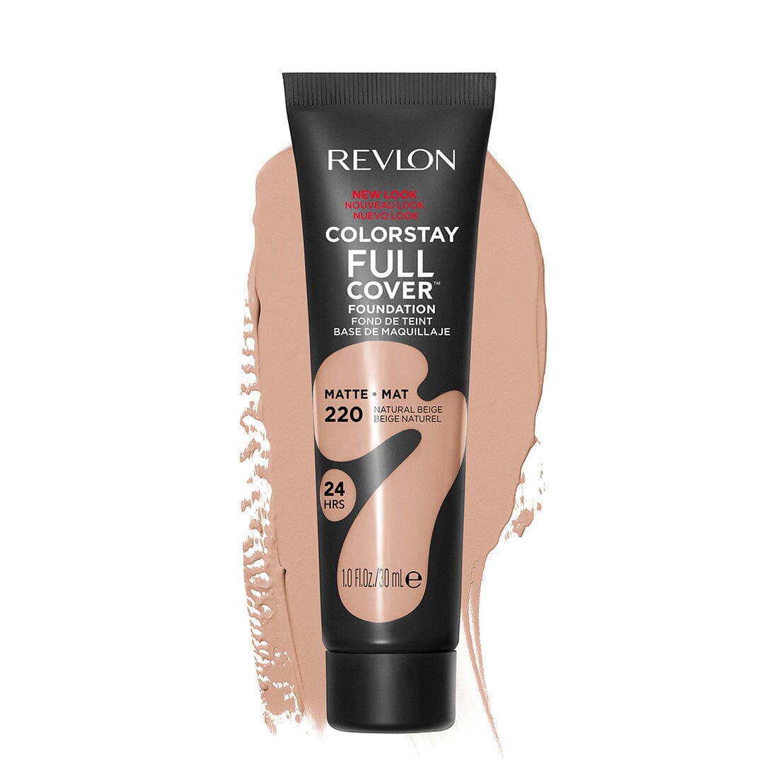 Revlon ColorStay Full Cover Liquid Foundation - Natural Beige (30ml) | Long-Lasting, Full Coverage Makeup for Flawless Skin | Perfect for Daily Wear & Special Occasions