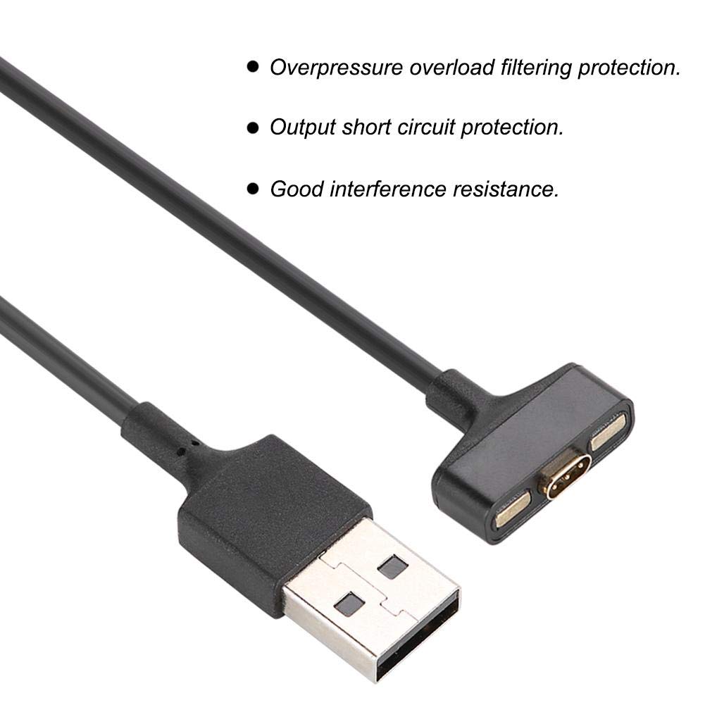 Original Fitbit Ionic Charger Replacement - USB Charging Cable Compatible with Fitbit Ionic Smartwatch | Fast Charging Sync Data | Perfect for Home, Office & Travel Use