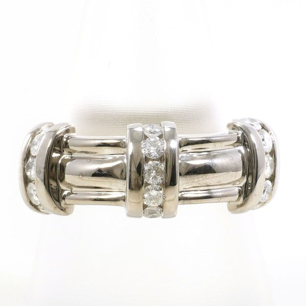 18K White Gold Diamond Ring for Women - Elegant Wedding, Engagement & Anniversary Jewelry Gift - Perfect for Proposals, Bridal & Special Occasions