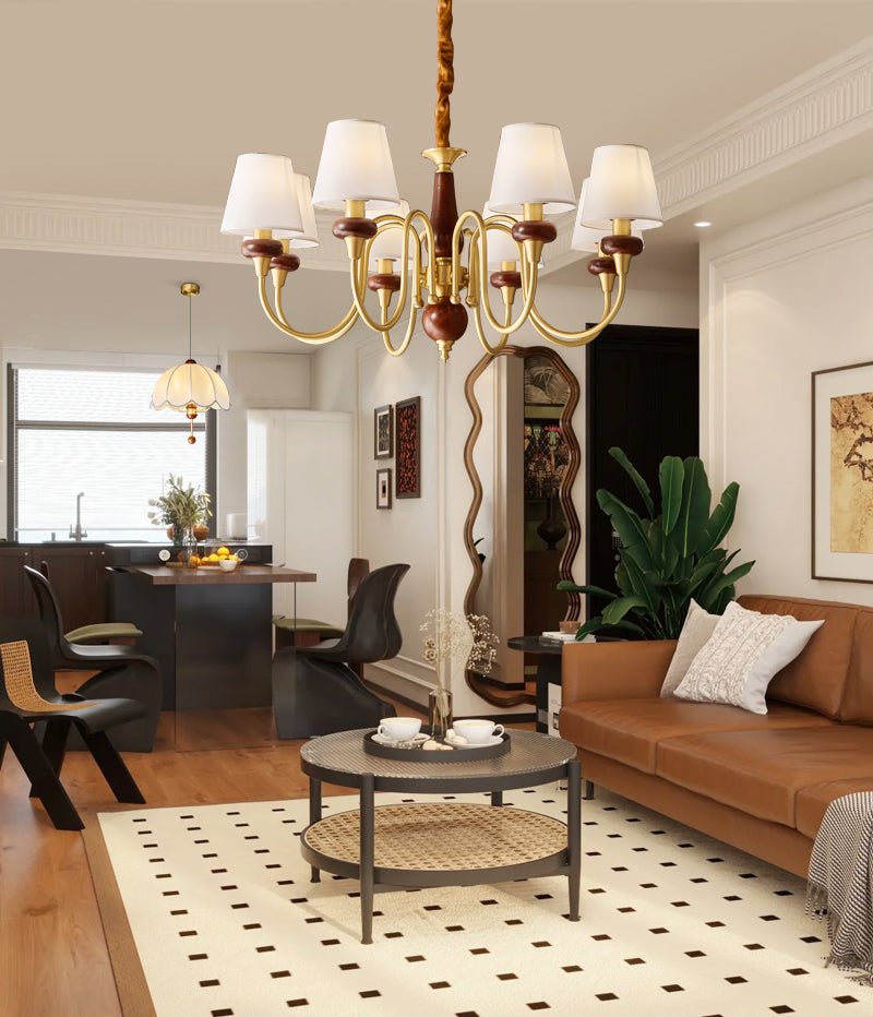 Elegant Crystal Chandelier - Modern Luxury Ceiling Light Fixture for Dining Room, Living Room & Bedroom | Perfect for Home Decor & Wedding Venues