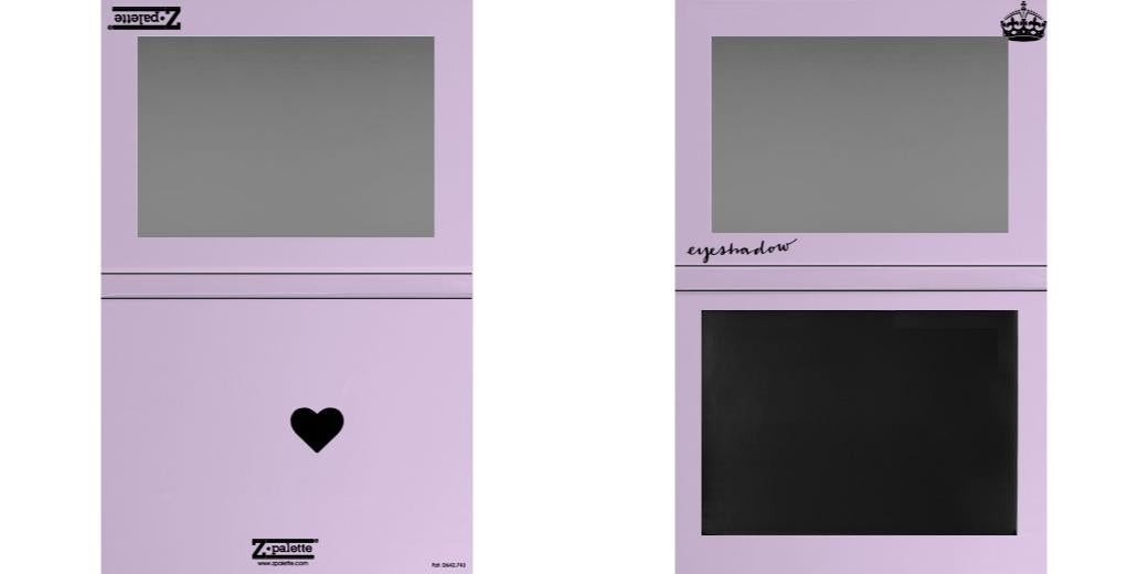 Custom Extra Large Z Palette - Magnetic Makeup Palette for Eyeshadows & Blush - Perfect for Makeup Artists & Travel