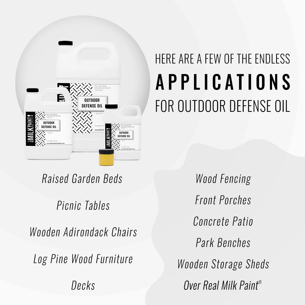 Outdoor Defense Oil - 1 Gallon Natural Insect Repellent for Camping, Hiking & Backyard Protection | Long-Lasting Bug Spray for Outdoor Activities