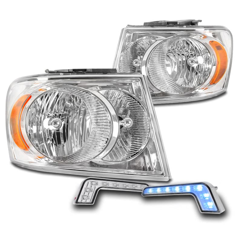 2007-2009 Dodge Durango Replacement Chrome Headlights with 6.25