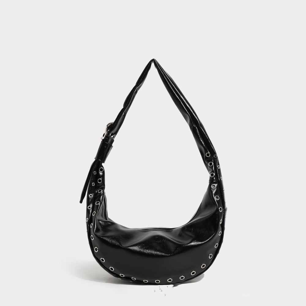 Vegan Leather Crossbody Bag for Women - Large Capacity Underarm Shoulder Bag, Stylish & Durable Dumpling Purse - Perfect for Work, Travel & Everyday Use