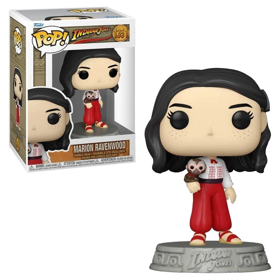 Funko Pop Movies Indiana Jones Action Figure Collectible - Indiana Jones Adventure Series for Fans & Collectors | Perfect for Display, Gifts, and Movie Memorabilia Collections