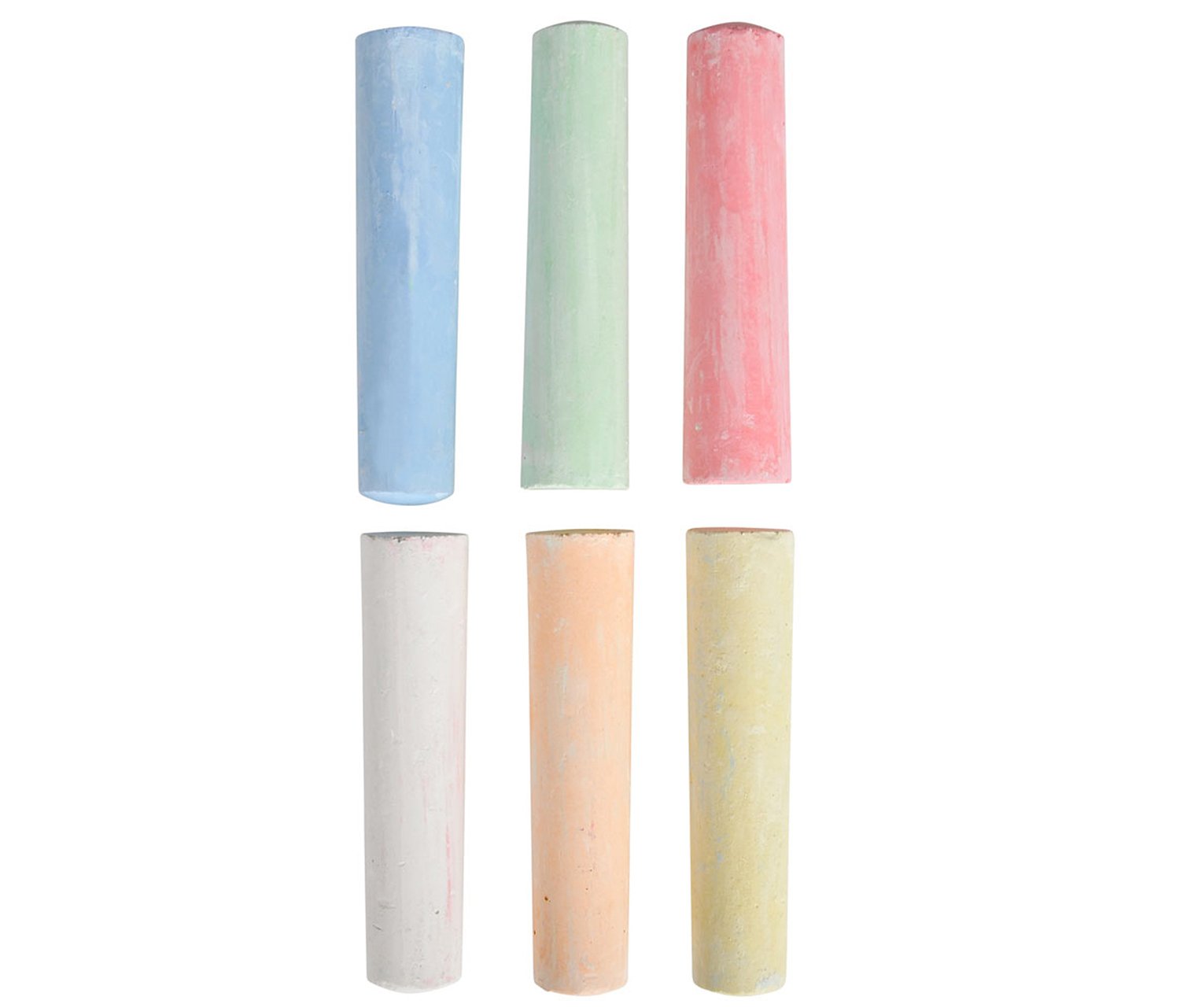 Rhode Island Novelty 36-Piece Jumbo Sidewalk Chalk Set in Bucket - Outdoor Fun for Kids, Driveway Art, and Classroom Activities