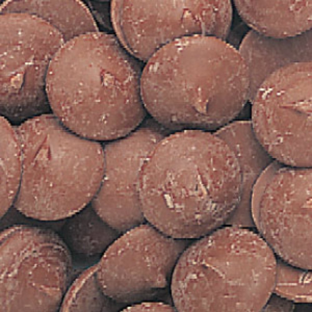 Guittard Brown Milk Chocolate Melting Wafers 1LB Bag - Perfect for Baking, Candy Making, and Dessert Decorations