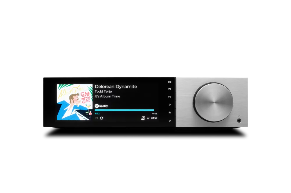 Cambridge Audio Evo 150 DeLorean Edition All-In-One HiFi Music Player - Premium Wireless Streaming System for Home Audio & Vinyl Records - Perfect for Living Room, Home Theater & Music Studio Setup