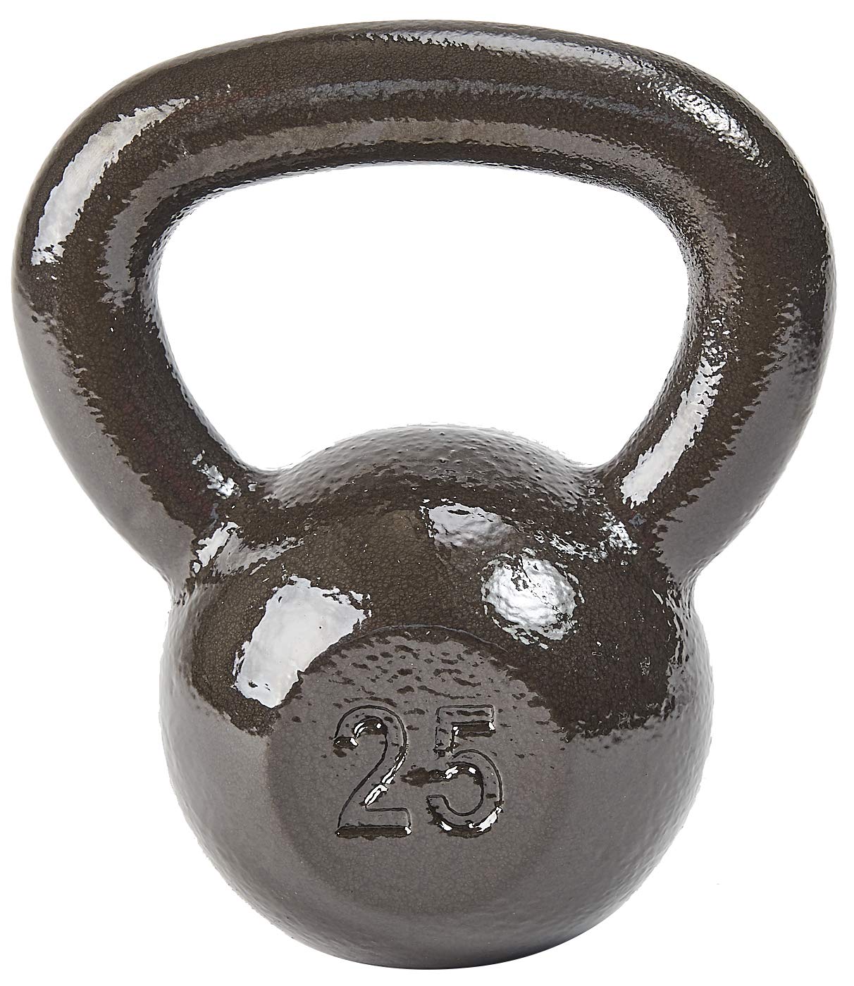 BalanceFrom Solid Cast Iron Kettlebell - Adjustable Weight for Home Gym, Strength Training & CrossFit Workouts | Perfect for Full-Body Exercise, Muscle Building & Fitness Routines