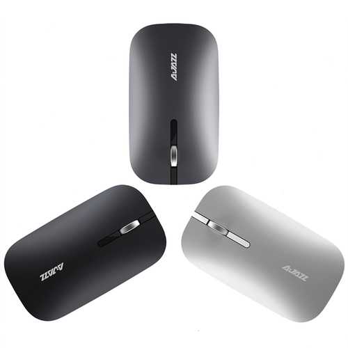 Ajazz i25t Ultra Slim 2.4Ghz Wireless Bluetooth Dual Mode 1600DPI Silent Mouse - Perfect for Office, Home & Travel Use