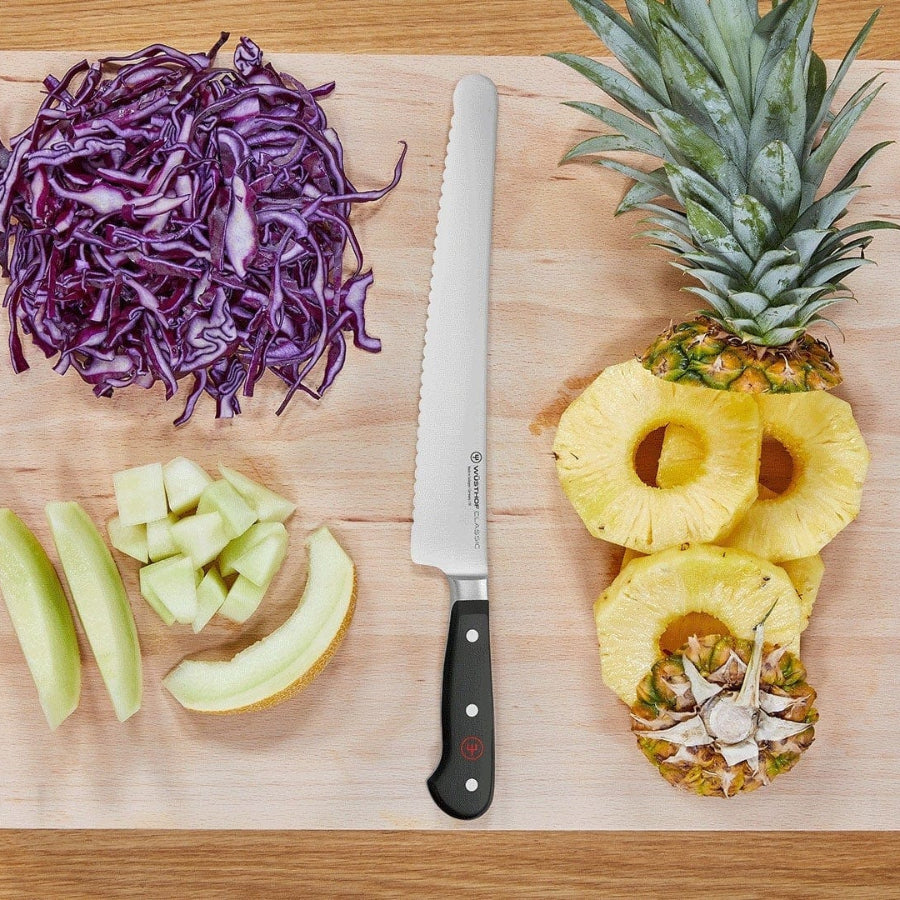 Wusthof Classic 10-Inch Super Slicer Knife - High Carbon Stainless Steel Kitchen Knife for Professional Chefs & Home Cooking - Perfect for Slicing Roasts, Turkey, Ham & Large Cuts of Meat