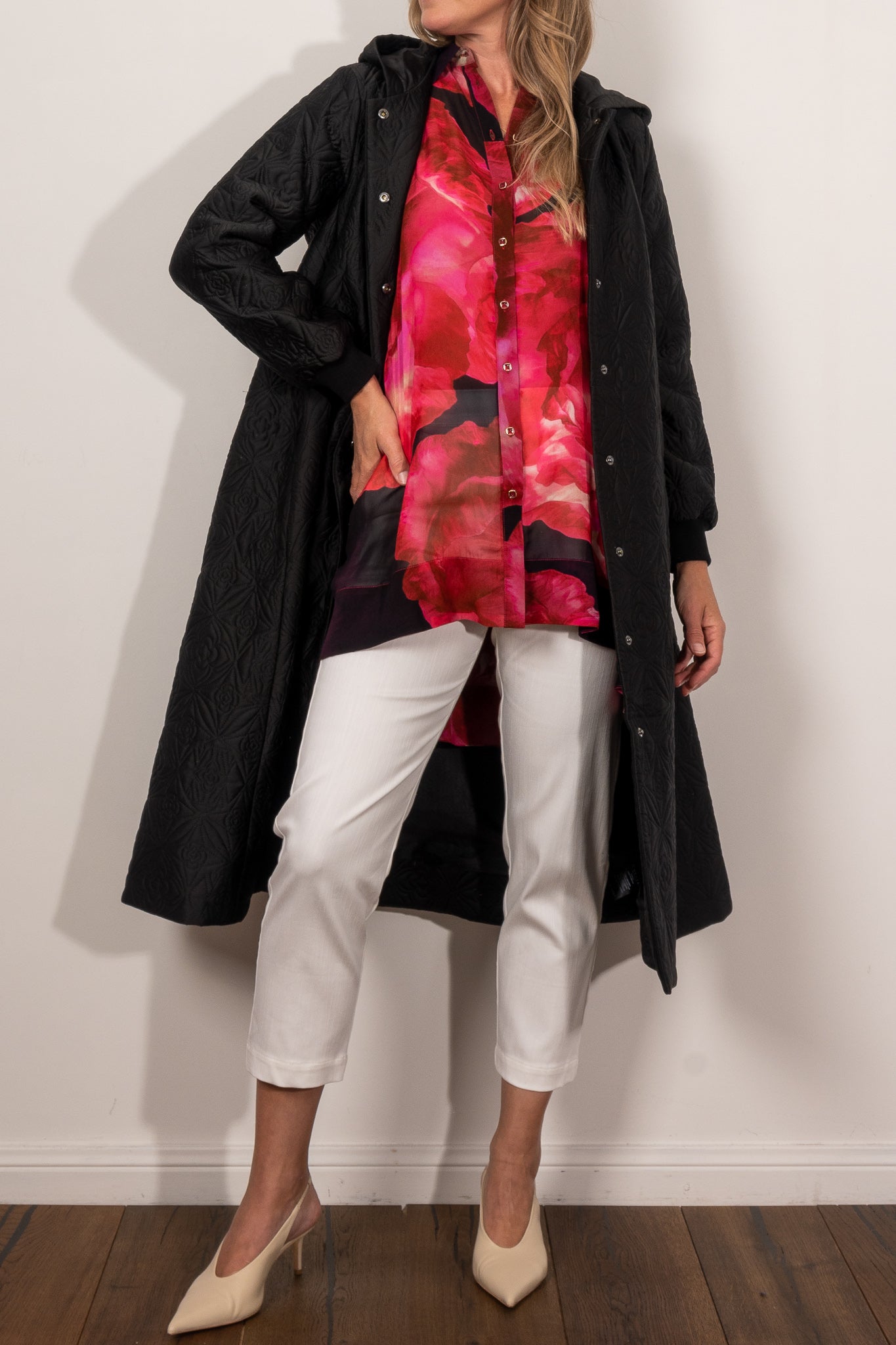 Curate by Trelise Cooper Women's Clear Coat Jacket - Stylish Outerwear for Work, Date Night & Special Occasions
