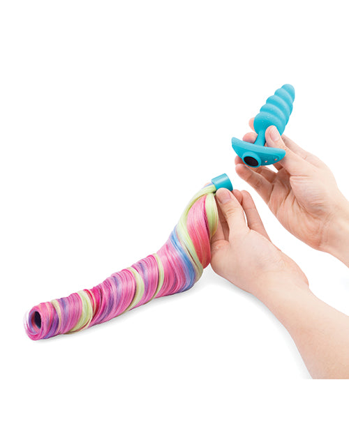 B Vibe Unicorn Plug Special Edition - Fantasy Themed Vibrator for Women, Perfect for Couples Play & Sensual Exploration