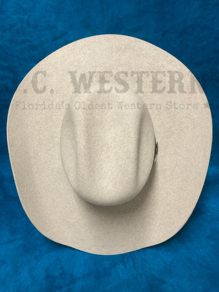 Justin JF0630CROW4401 6X Fur Felt Cowboy Hat - Natural Brown Bent Rail Crowell Style for Western Riders & Country Fashion | Perfect for Rodeo, Ranch Work and Outdoor Events