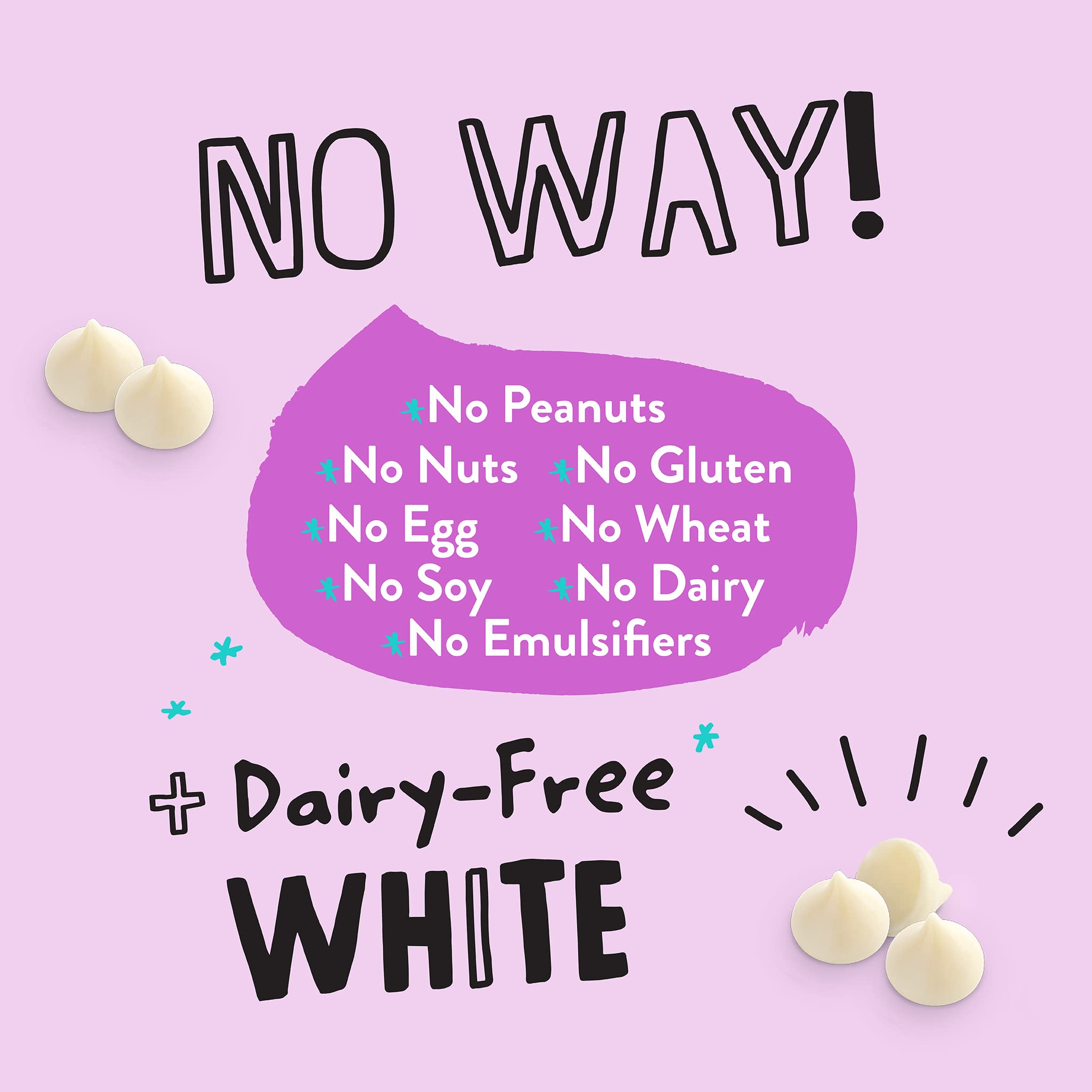 Pascha Bulk Organic Mini Vegan White Chocolate Chips - UTZ Certified, Gluten Free, Non GMO, 10 Pounds - Perfect for Baking, Desserts & Healthy Snacking