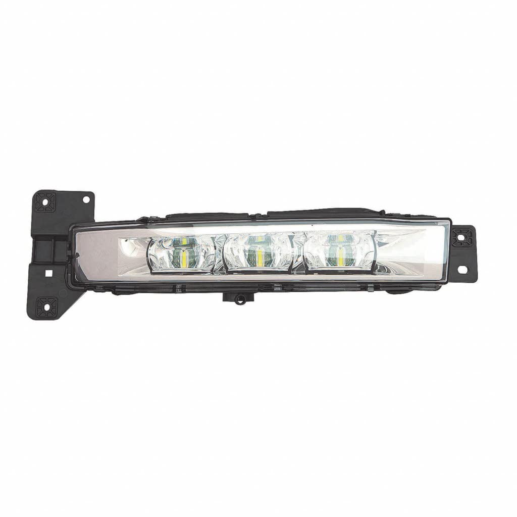 2015-2019 Dodge Charger Fog Light Assembly - LED Replacement for Passenger Side (Part# CH2593151 | 68214428AB) - Perfect for Night Driving & Enhanced Visibility