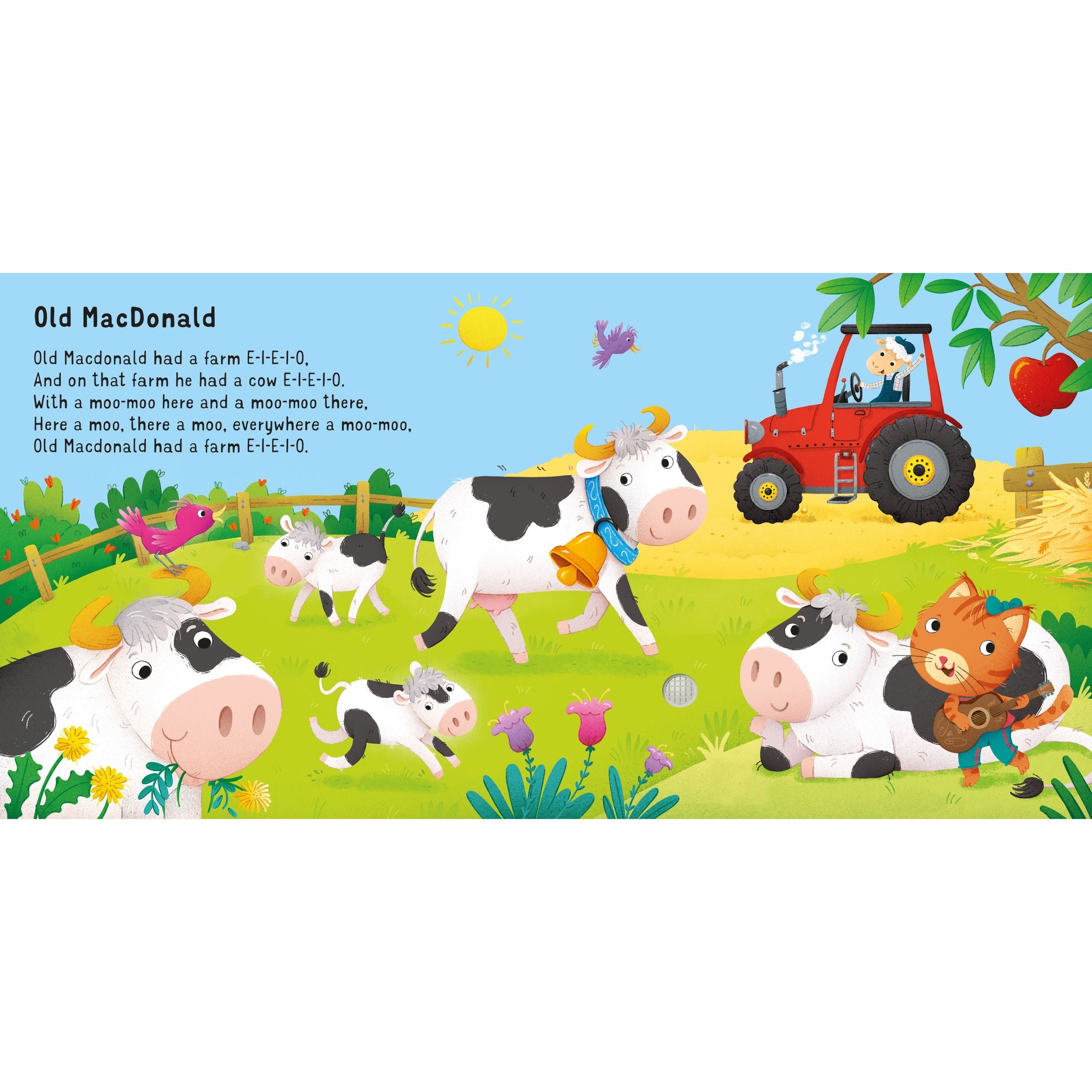 Sing Along Nursery Rhymes - Interactive First Noisy Book for Toddlers | Early Learning Musical Toy for Babies & Kids | Perfect for Playtime, Bedtime & Preschool Education