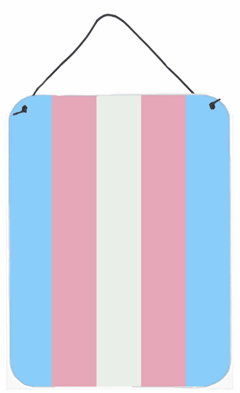 Transgender Pride Wall Decor - 12x16 Inch Aluminum Metal Sign for Kitchen, Bar, Bathroom & Front Door - Colorful Home & Office Art Plaque - Perfect for LGBTQ+ Support & Inclusive Spaces