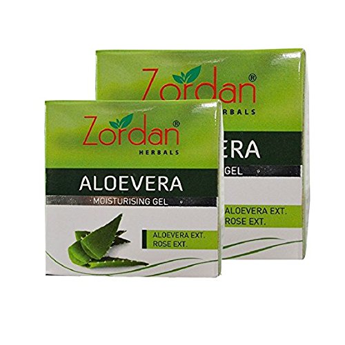Zordan Herbals Aloe Vera Moisturizing Gel 100g - Hydrating & Soothing Skin Care for Face, Body & Sunburn Relief - Natural & Organic Aloe Vera Gel for Dry Skin, Acne & After Sun Care