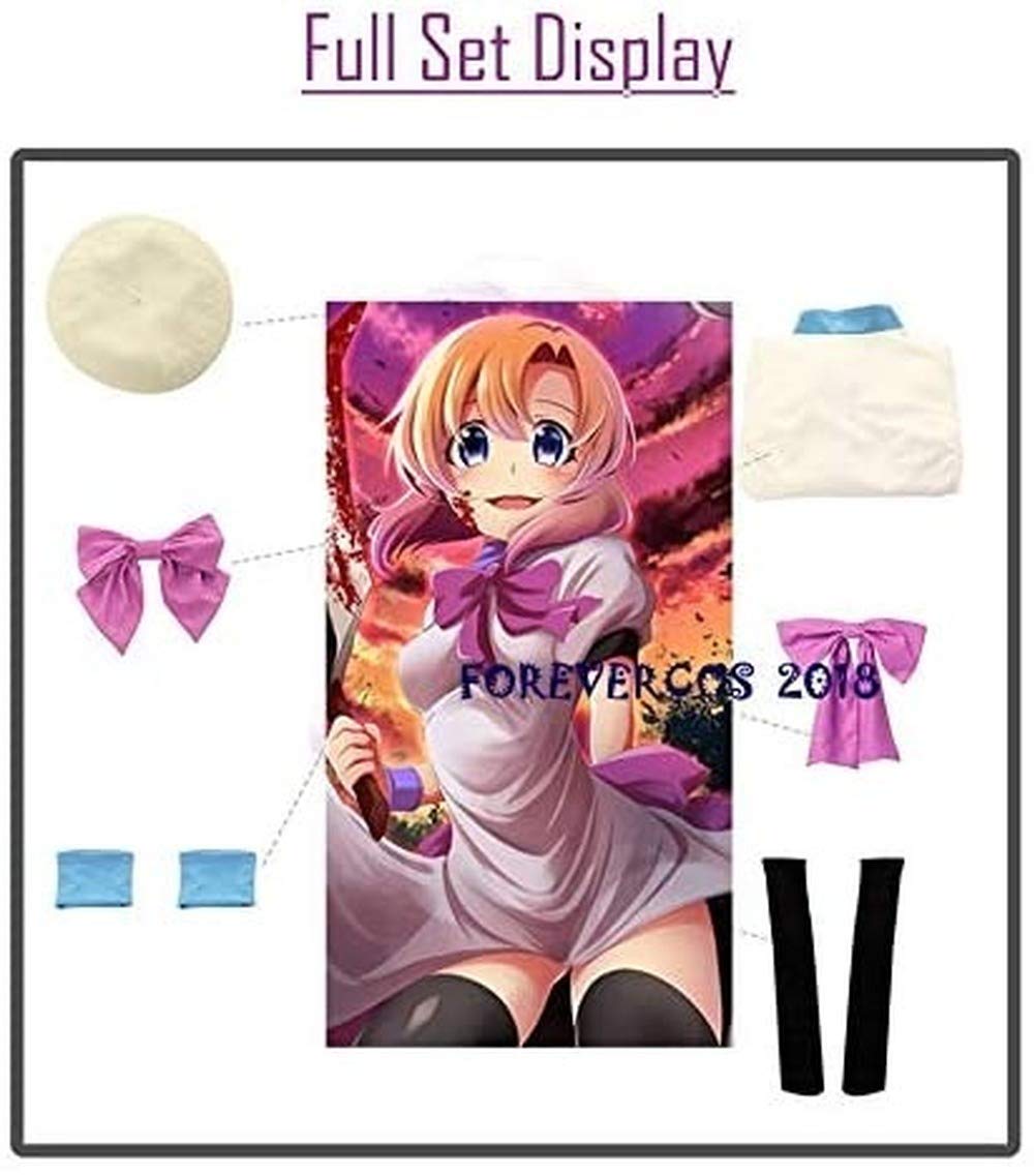 Anime Hamefura Maria Campbell Cosplay Costume - Pink Lolita Dress & Full Set for Halloween, Conventions & Cosplay Events