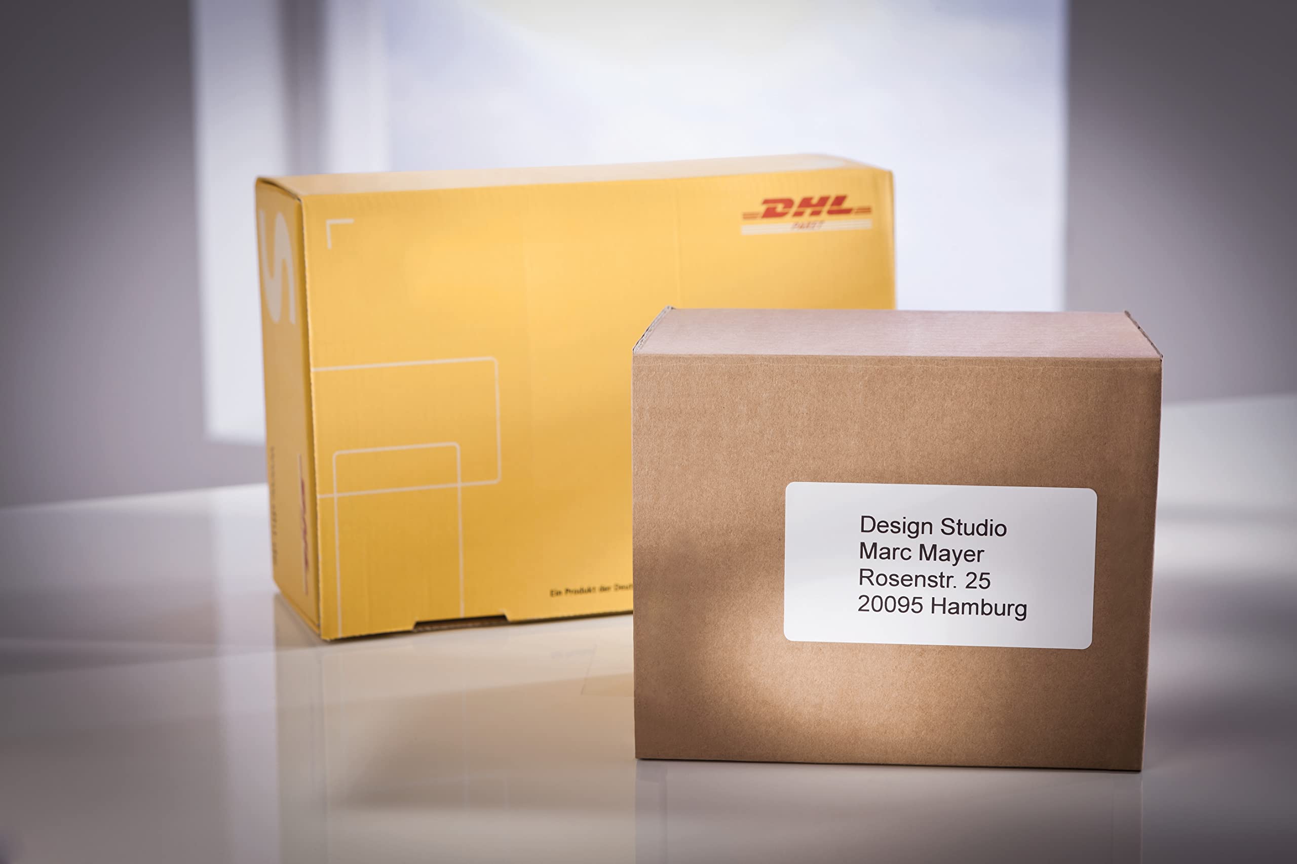 Avery Zweckform AS0722420 Self-Adhesive Shipping Labels - 2,640 Pack (54x101mm) for Dymo LabelWriter | Compatible with S0722420/99014 | 12 Rolls White | Perfect for E-commerce, Logistics & Package Labeling