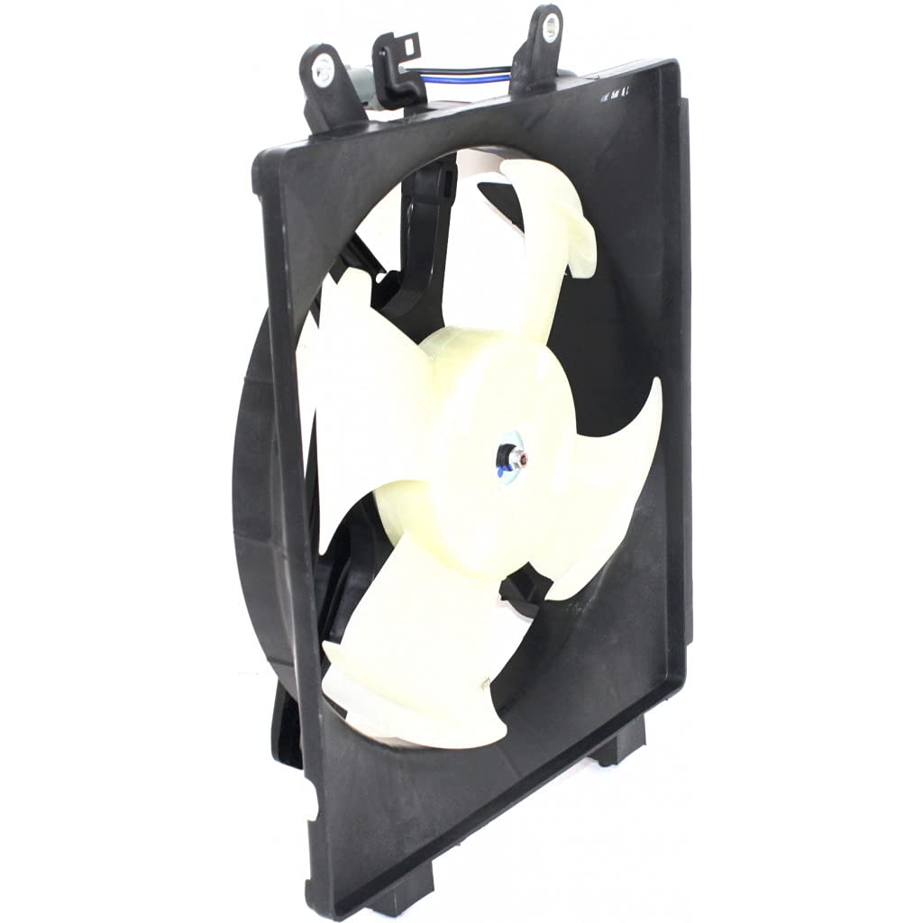 2001-2005 Honda Civic AC Condenser Fan Assembly - Single Fan Replacement for HO3113114 & 38616PMMA01 | Perfect for Cooling System Repair & Summer AC Maintenance