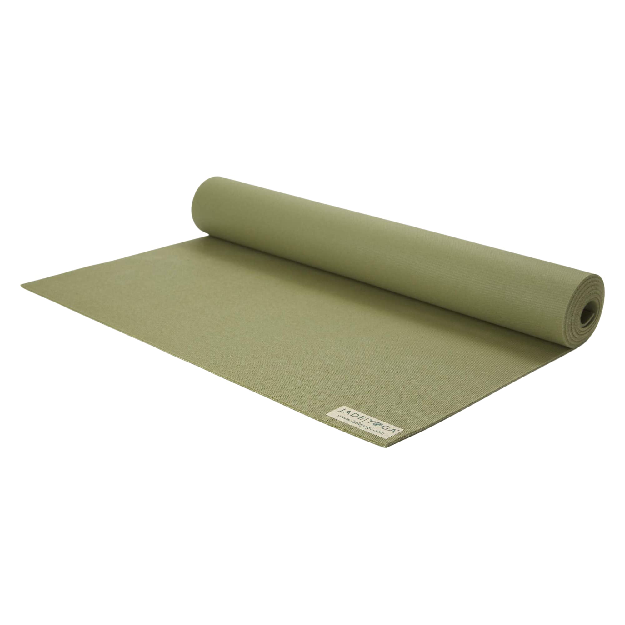 Premium JadeYoga Harmony Yoga Mat - Extra Thick & Non-Slip Natural Rubber Exercise Mat for Home Gym, Yoga, Pilates & Meditation - Ideal for Women & Men - Perfect for Hot Yoga, Studio Workouts & Home Fitness Routines