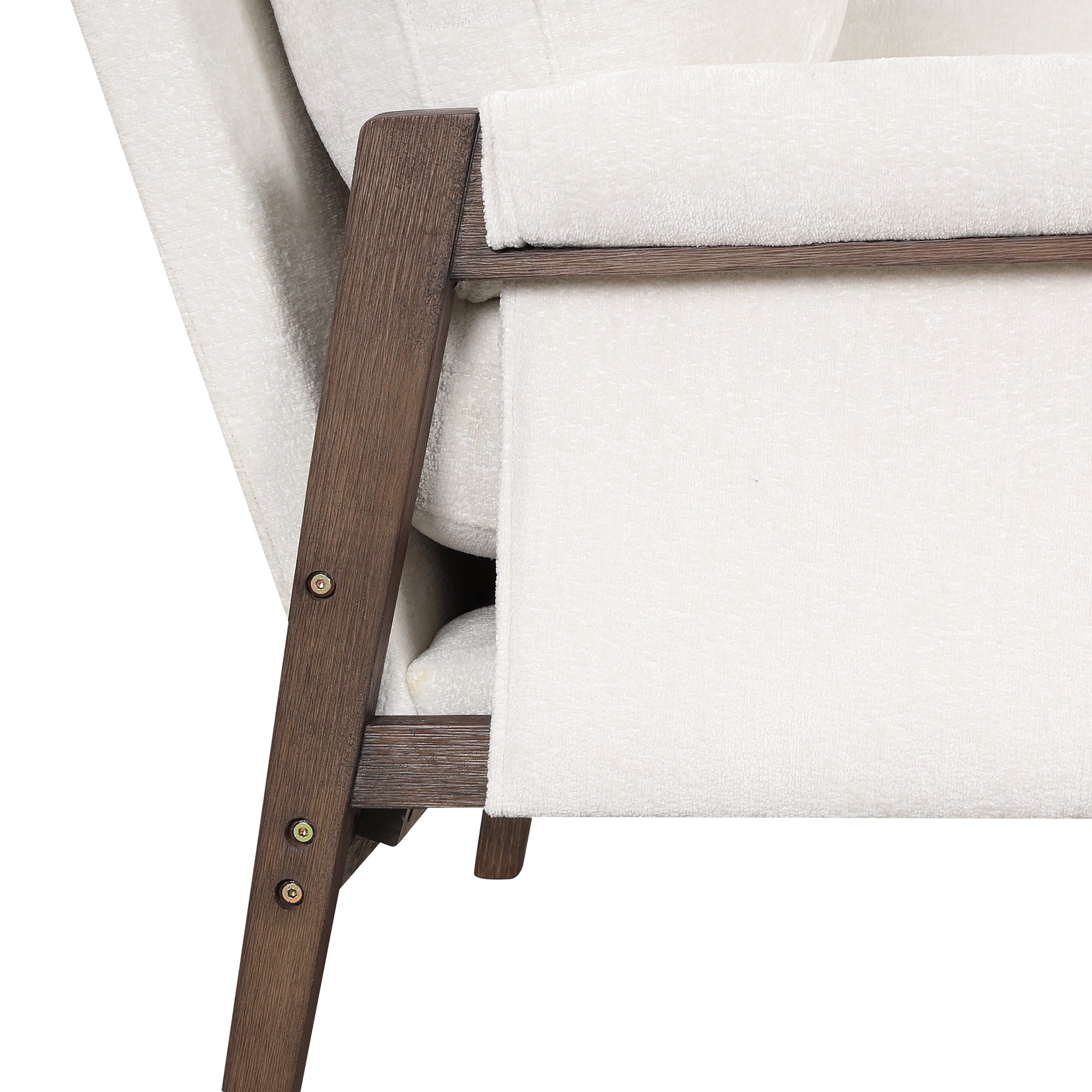 Kelly Mid Century Modern Velvet Accent Armchair - Stylish Roundhill Furniture for Living Room, Bedroom & Office - Comfortable Lounge Chair for Home Decor