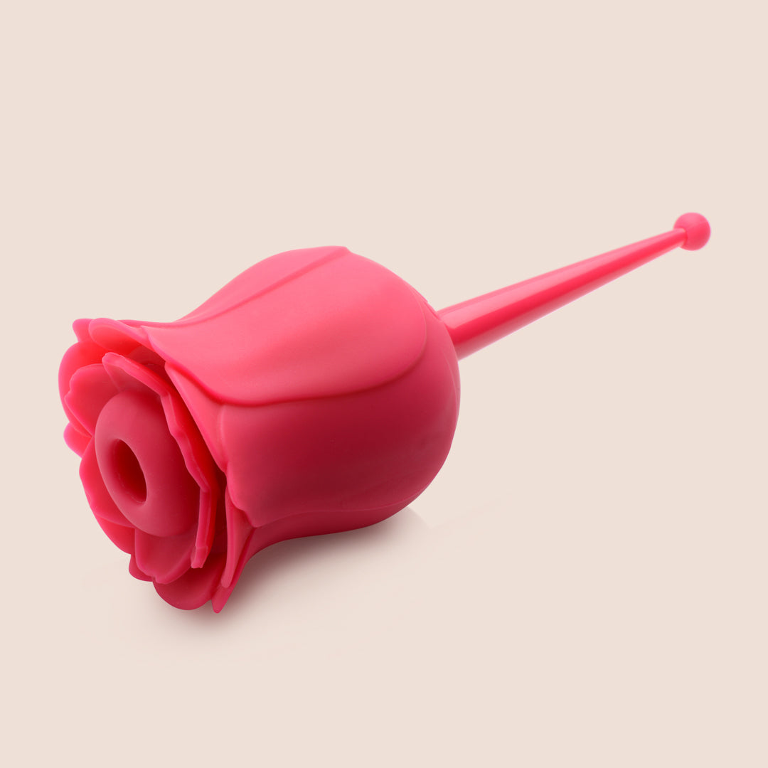 Bloomgasm The Rose Buzz - Sucking and Vibrating Rose Toy for Women | Sensual Massager for Couples & Solo Play, Perfect for Valentine's Day & Romantic Nights