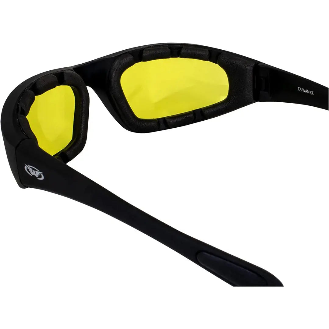 Global Vision Kickback Motorcycle Sunglasses - Polarized UV Protection for Riding, Driving & Outdoor Sports