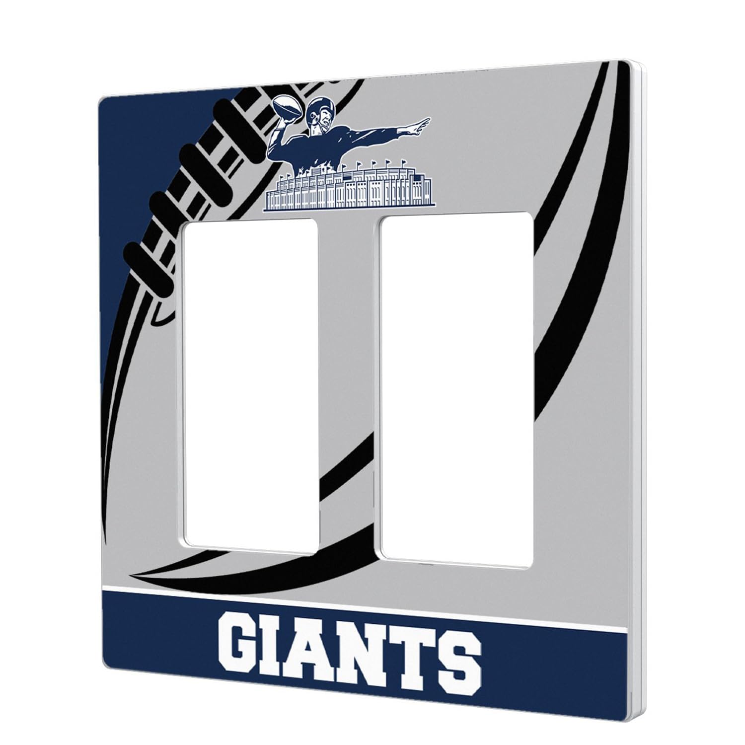 Chicago Cardinals NFL Team Double Rocker Light Switch Plate Cover - Decorative Wall Plate for Bedroom, Living Room, Game Room & Man Cave Decor