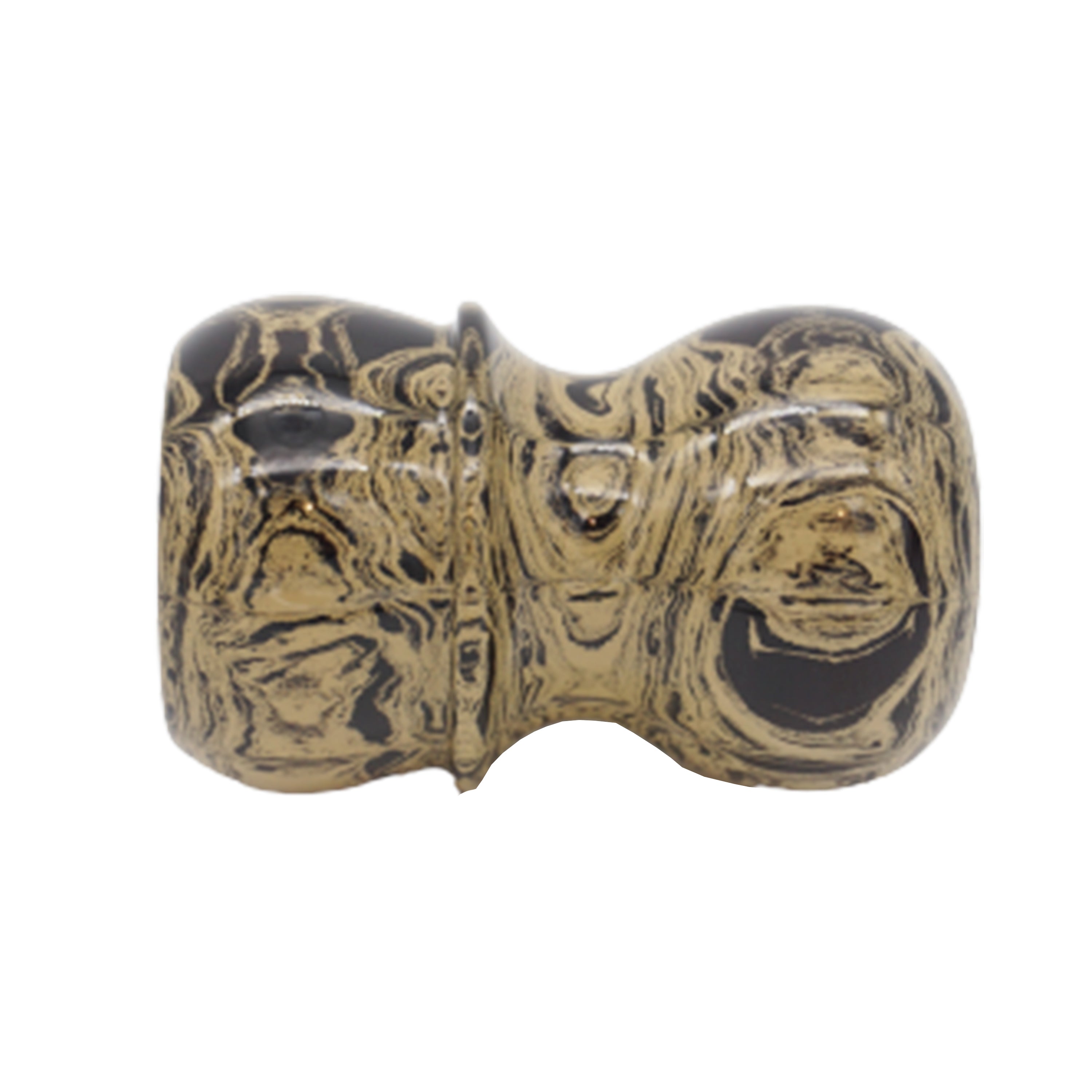 Premium Sand Ebonite Handcrafted Shaving Brush Handle - Fits 24mm & 26mm Knots - Perfect for Wet Shaving & Luxury Grooming Rituals