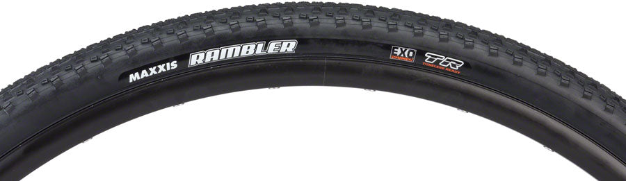 2 Pack Maxxis Rambler 700x45mm 120TPI Tubeless Bike Tires - Dual Compound, Durable Casing for Gravel & All-Road Cycling - Perfect for Adventure Rides and Commuting