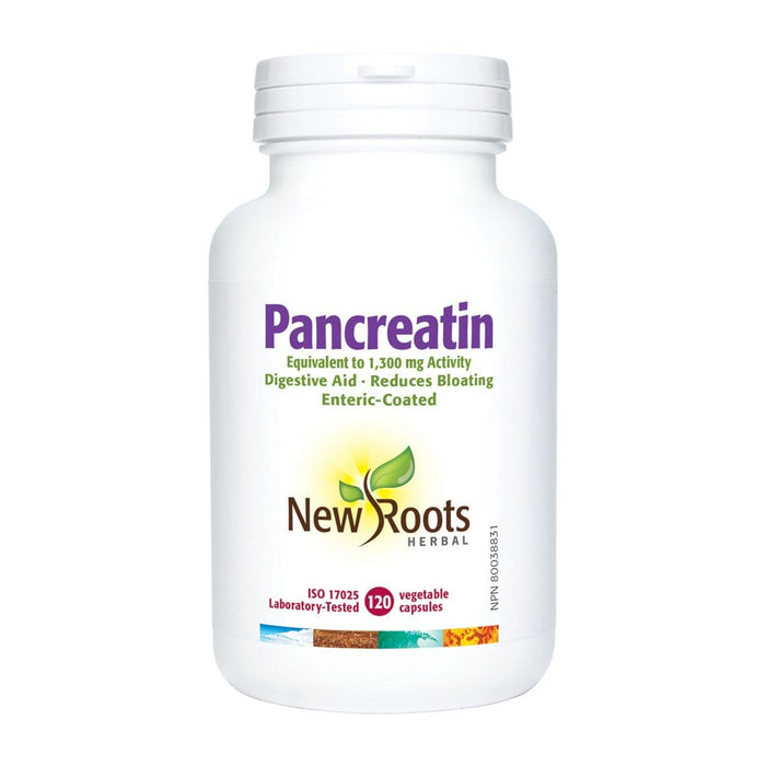 Pancreatin 60VC - High Potency Digestive Enzyme Supplement for Pancreatic Support | Supports Digestion of Proteins, Fats & Carbs | Ideal for Digestive Discomfort & Enzyme Deficiency