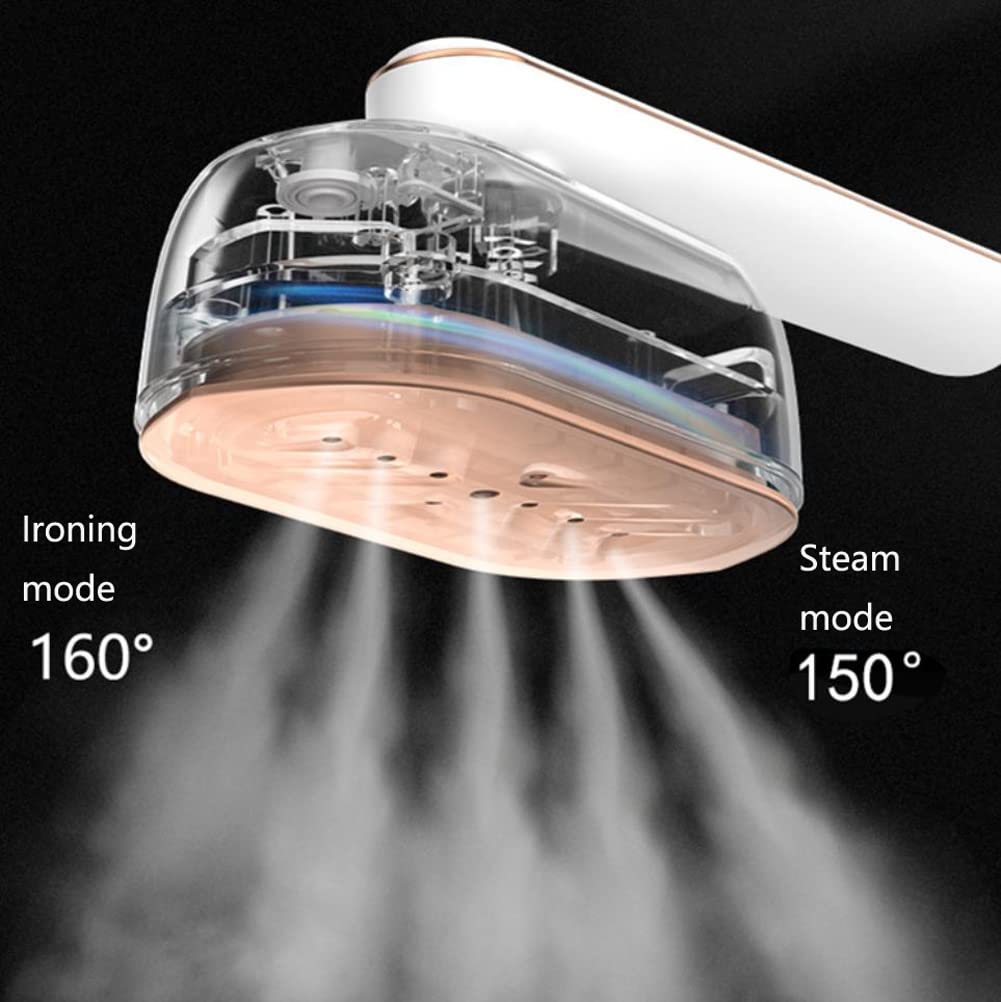 Professional Handheld Steam Iron - Portable Mini Clothes Iron for Home, Travel & Business | Electric Garment Steamer with Hanging Function | Perfect for Wrinkles Removal in Hotels, Offices & On-the-Go