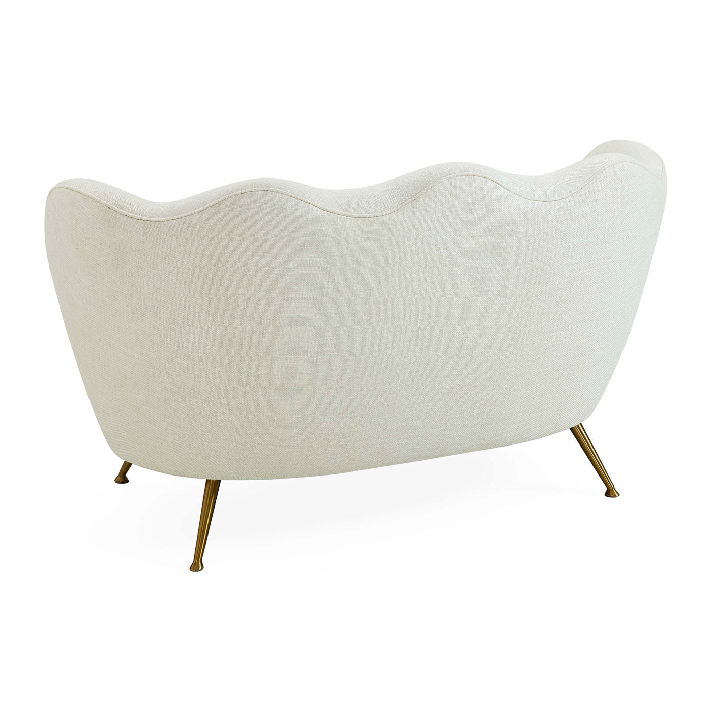 Modern Ripple Apartment Sofa - Comfortable 3-Seater Couch for Small Spaces - Perfect for Living Rooms, Studios & Apartments