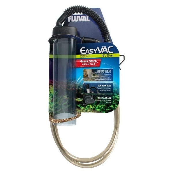 Fluval EasyVac Gravel Cleaner - Aquarium Vacuum Cleaner for Fish Tank Maintenance | Efficient Water Changer & Substrate Cleaner | Perfect for Freshwater & Saltwater Tanks