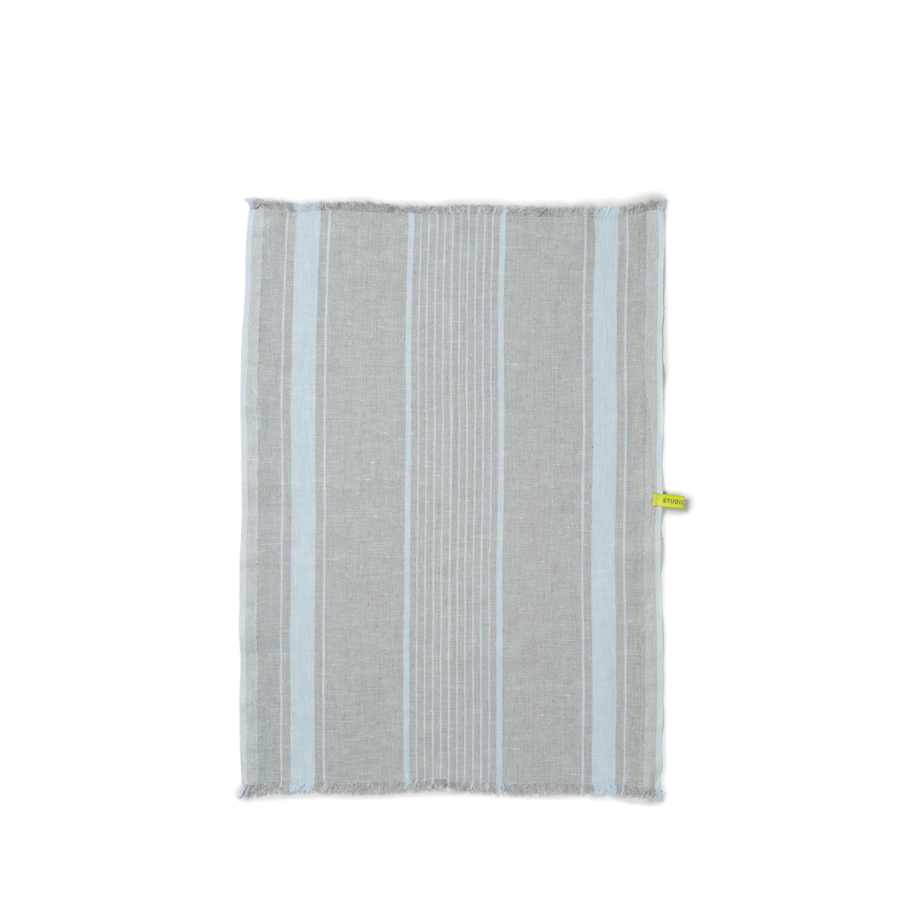 Premium Blue Linen Towel Set - Soft & Absorbent Bath & Beach Towel for Spa, Pool, Gym & Travel - Eco-Friendly & Quick-Drying