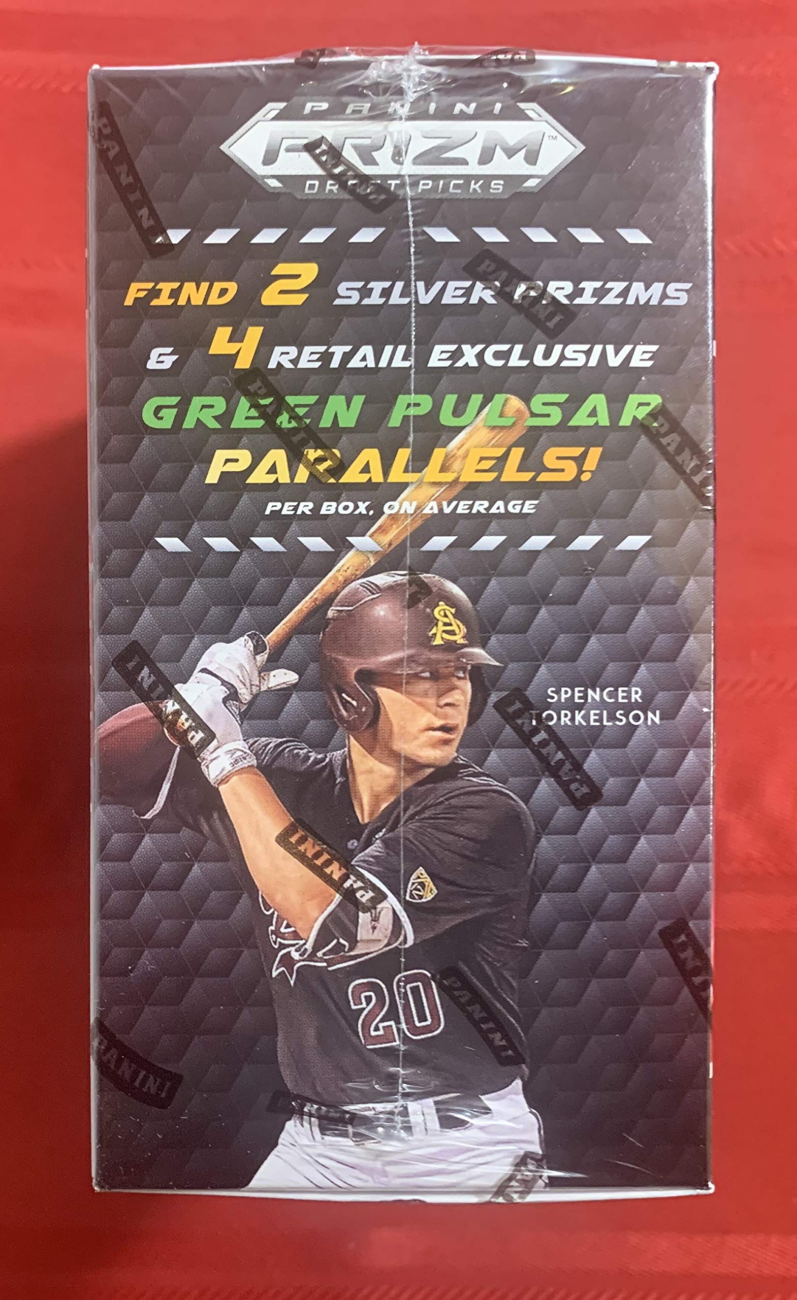 2020 Panini Prizm Draft Picks Mega Box - Factory Sealed Baseball Trading Cards Collection for Collectors & Investors | Perfect for Sports Memorabilia Displays & Trading Card Games