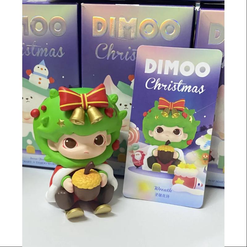 DIMOO Christmas 2020 Series Wreath Ornament - Festive Holiday Decor for Tree, Home & Office