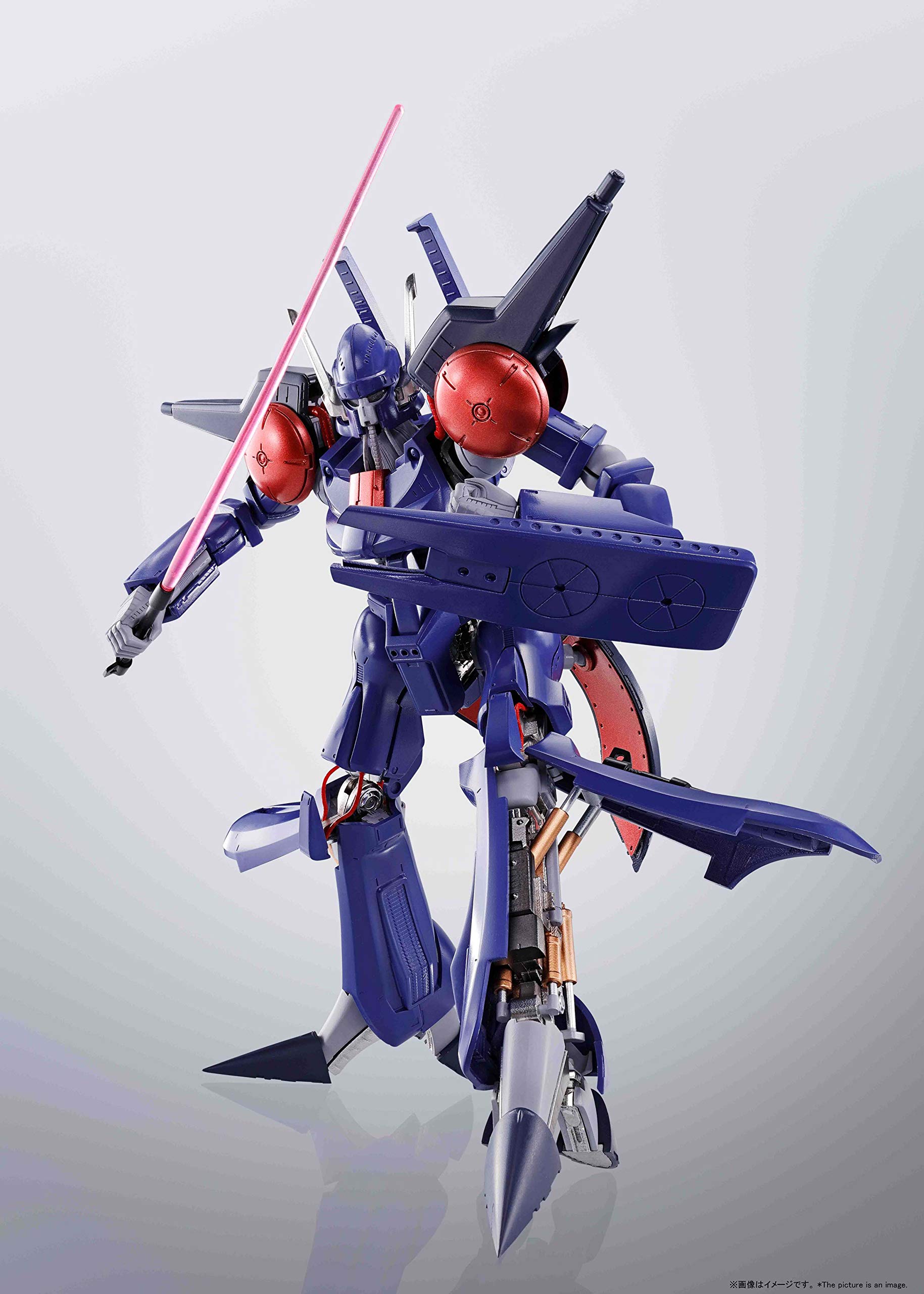 TAMASHII NATIONS Bat-Shu Heavy Metal L-Gaim Hi-Metal R Action Figure by Bandai Spirits - Limited Edition Collectible for Anime Fans & Model Display