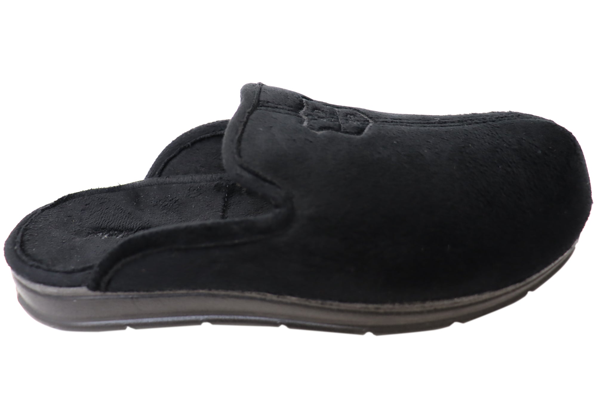 Marty Men's Brazilian Closed Toe Open Back Comfort Slippers - Soft House Shoes for Indoor/Outdoor Wear - Perfect for Lounging, Relaxing at Home or Quick Outdoor Errands
