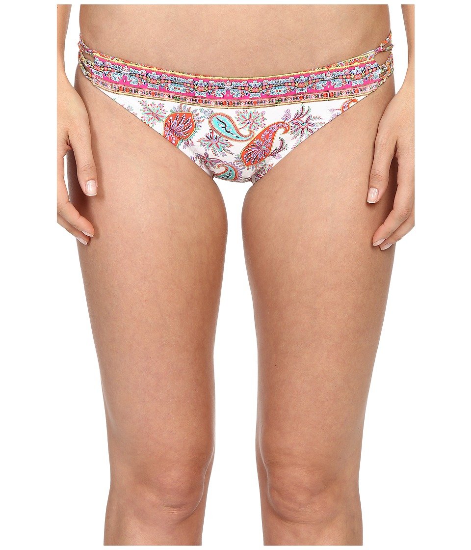 Nanette Lepore Women's Standard Hipster Bikini Swimsuit Bottom - High Waisted Swimwear for Women, Comfortable & Stylish Beachwear - Perfect for Pool Parties, Vacations & Summer Getaways