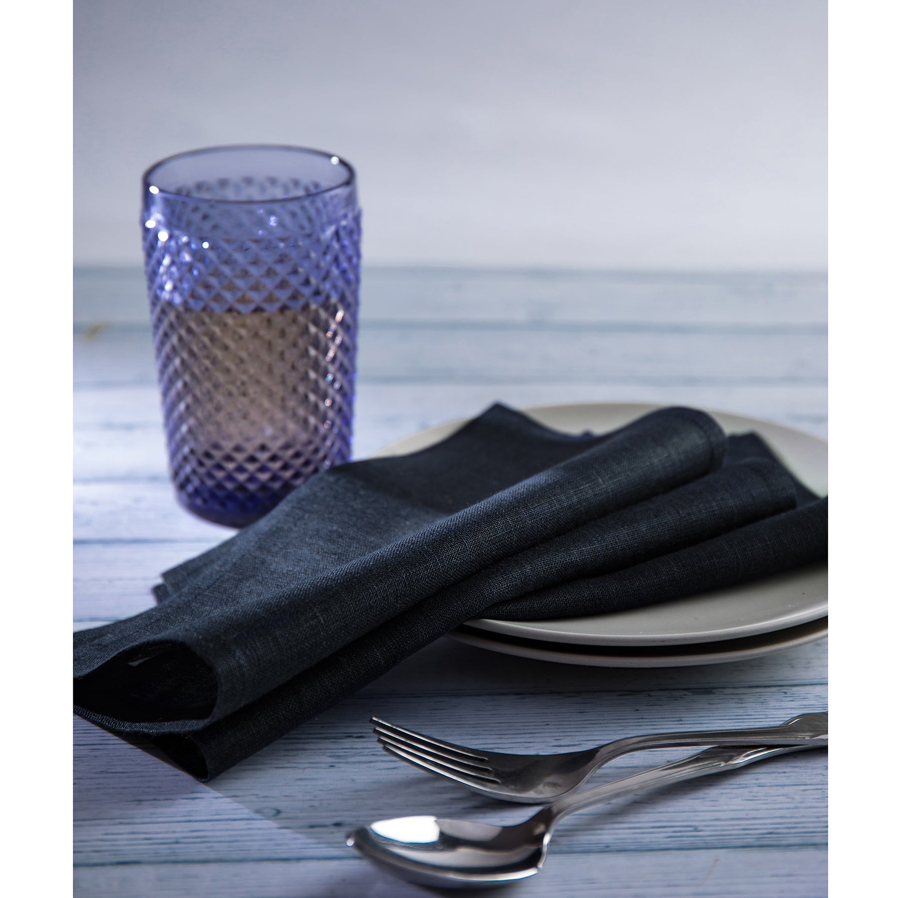 Premium Fete Cocktail Napkins - Set of 12 Elegant Party Napkins for Weddings, Bridal Showers & Special Events